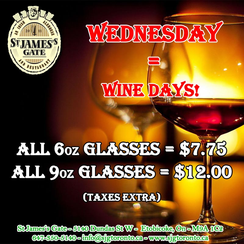 St.James's Gate, Etobicoke Patio Dining & Takeout