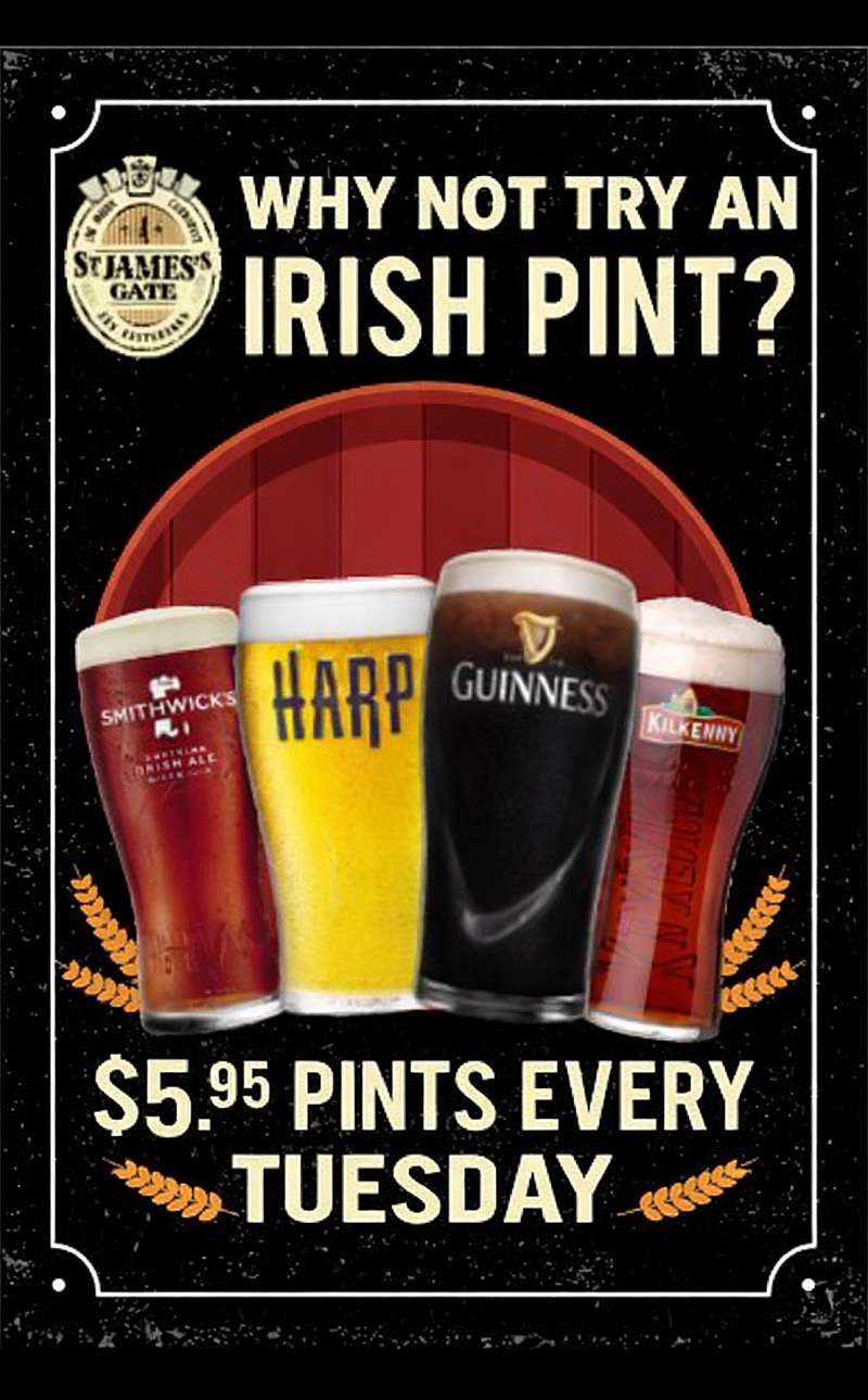 TUESDAY PINTS